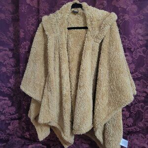Bumble Bella Poncho Wrap One Size Camel